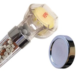 Vigur Shower Head Handheld Vitamin C Shower Filter (Transparent)