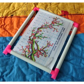 fieldlabo Embroidery Frame Cross Stitch Stand Embroidery Quilt Craft Kit