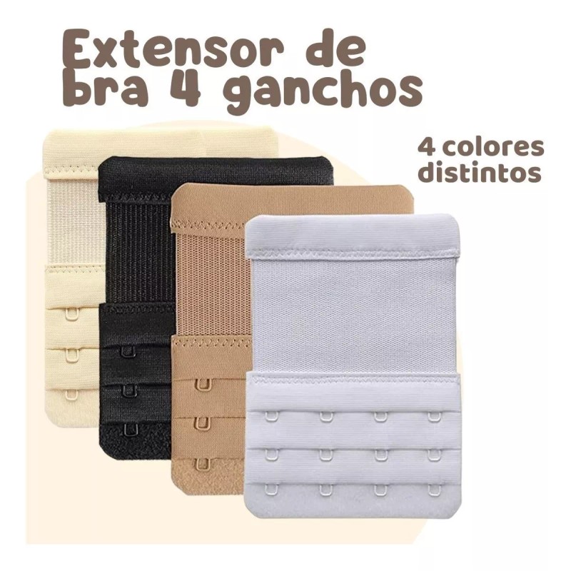 Veraly Set 12 Extensiones De Brasier Dama Bra Ganchos Ajustable