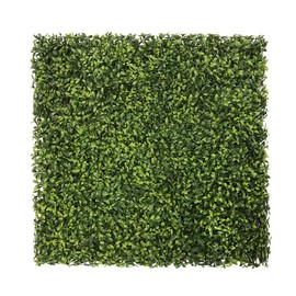 ECOOPTS 20" x 20" Faux Ivy Privacy Fence Screen Artificial Boxwood Panels Topiary Hedge Plants Decoration for Home Backyard Patio Indoor Outdoor (Light Green Tea, 23 Pieces)