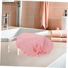 Healeved 2pcs Shower Cap: Microfiber Hair Drying Cap Reusable Waterproof
