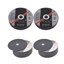 mitoharet 100-Pack 6Inch Cut Off Wheels, Cutting Wheel for Metal & Stainless Steel, 0.045In Thin Cutting Disc Used on 7/8In Mandrel Cut-Off Disc Angle Grinder