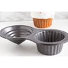 Fox Run Giant Cupcake Pan, Non-Stick Carbon Steel, 8 x