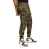 VICTORIOUS Men's Drawstring Cargo Jogger Pants JG3024 - Olive Camo