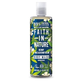 Faith In Nature Jabón corporal de cáñamo y espuma de prado 1 x 13.5 fl oz