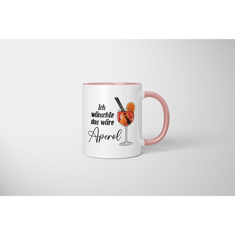 TassenTicker - Ich wünschte ich wäre Aperol - Aperol Tasse