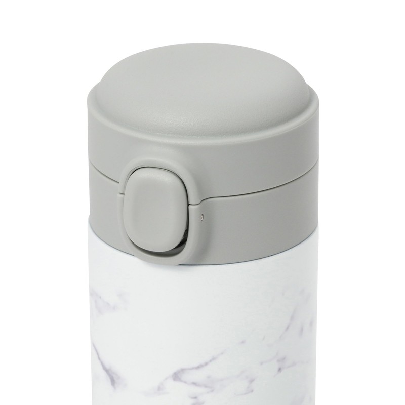 Francfranc One Touch Stainless Steel Bottle, 11.8 fl oz (350