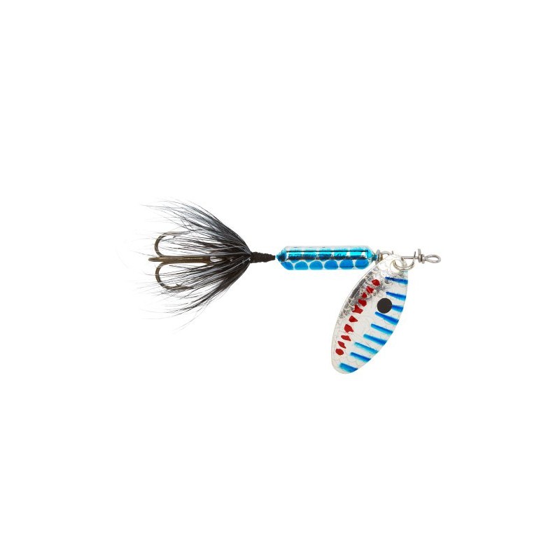Yakima Bait Wordens Original Rooster Tail Spinner Lure, Metallic Silver