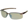 CROSSFIRE29117 Crossfire Brown Safety Glasses, Scratch-Resistant, Frameless