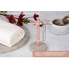 GMYIAK Razor Holder With Brush Stand, With Hand-Polished Marble Base