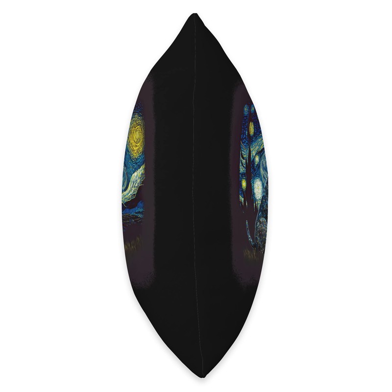 Dog in starry night van gogh GSP German Shorthaired Pointer