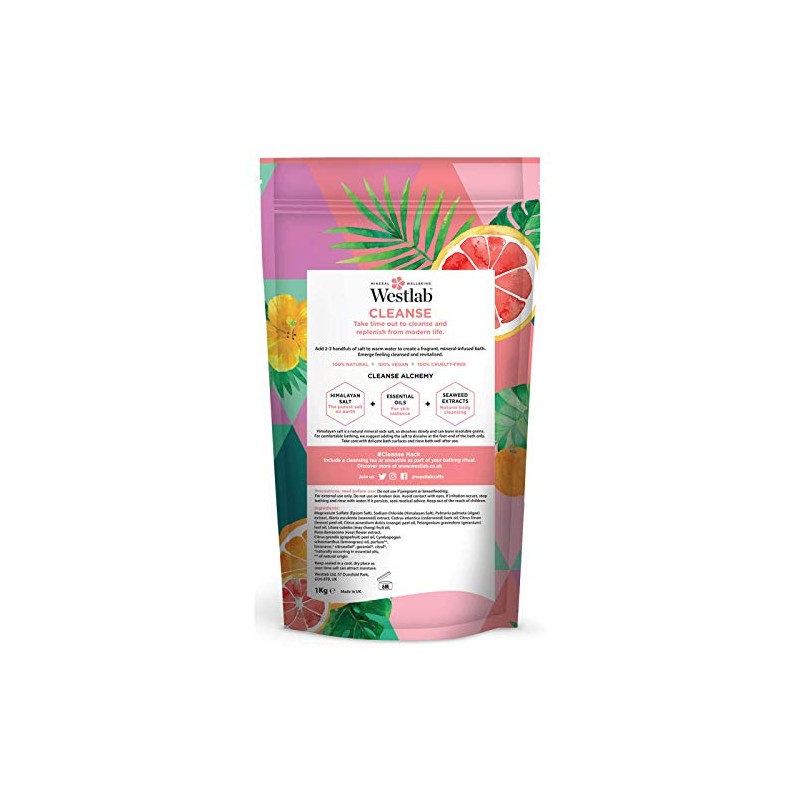 Westlab Cleanse Bathing Salts 1000g