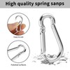 20 PCS Carabiner Clips Snap Hooks, Aluminum Carabiner Keychain, Small