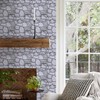 COMSTICKC 3D Faux Stone Wall Panel,Peel and Stick Stone Tiles,10