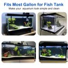 ELEBOX Aquarium Background Blue Black Fish Tank Background Picture 2