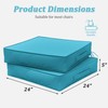 Snubbull Outdoor Chair Cushions 24 X 24 X 5 Inch