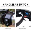 1" CNC Aluminum Alloy Motorcycle Switches Handlebar Mount Switch Headlight