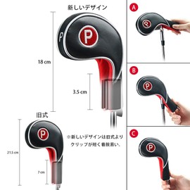 CRAFTSMAN Golf Iron Covers Headcovers 12 Pieces (3-9, P, A, S, L, L) Double Sided Number Embroidery, Clip-on Closure, Long Neck