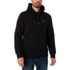 GANT Men's Reg Shield Hoodie, black