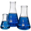 Glass Erlenmeyer Flask Set - 3 Sizes - 50, 150