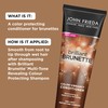 John Frieda Brilliant Brunette, Color Boosting Conditioner, Enhances and Protects