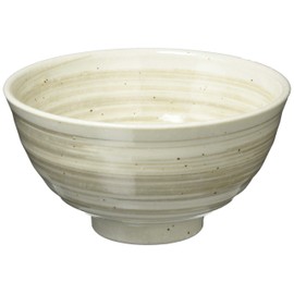Mino Ware Ichikyu Powder Brushed Chawan Chazuke Bowl 133-61316