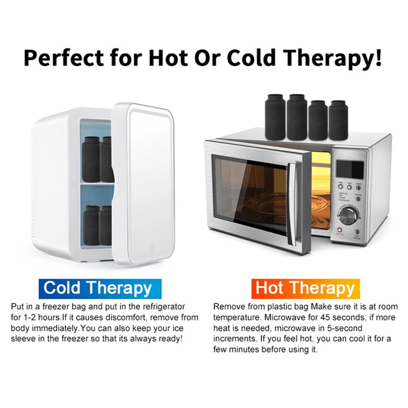 ThreeH Finger Ice Sleeves 2 Ice Pack for Toes and