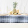 MONDAY MOOSE Gingham Checkered Farmhouse Rustic Picnic Style Decoration Rectangle