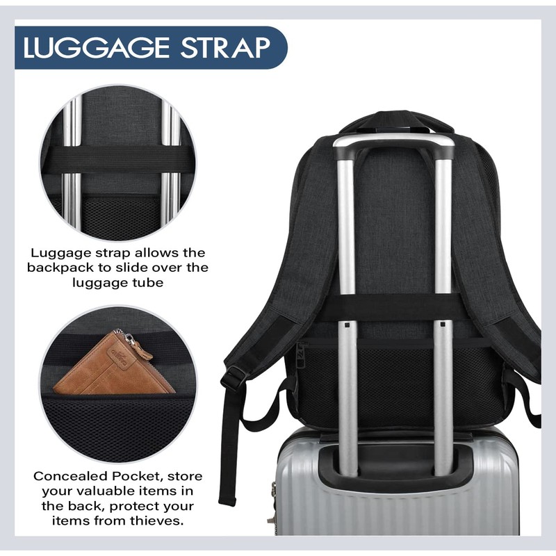 INNOSCENT Mini Smell Proof Backpack With Lock For Men/Women USB