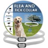 2 PCs Dog Collar Repellent:Adjustable Collars for Dogs, Water-Resistant for
