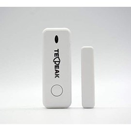 Tecpeak Alarmsensor, Alarm für Türen und Fenster mit Diebstahlsicherung, funktioniert mit TECPEAK Alarmsystem mit Sicherheit