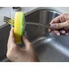 Evriholder Quick Dry Dishwashing Sponge, Versatile Slot to Clean Silverware,