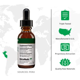 NutraMedix Samento Cat's Claw Tincture - Cat's Claw Immune Support Supplement for Brain, Antioxidant, Cardiovascular & Microbial Support - Bioavailable Herbal Supplements from Nature (1oz / 30ml)