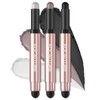 FOCALLURE 3 Pcs No Crease Eyeshadow Sticks,Shimmer & Matte Eye