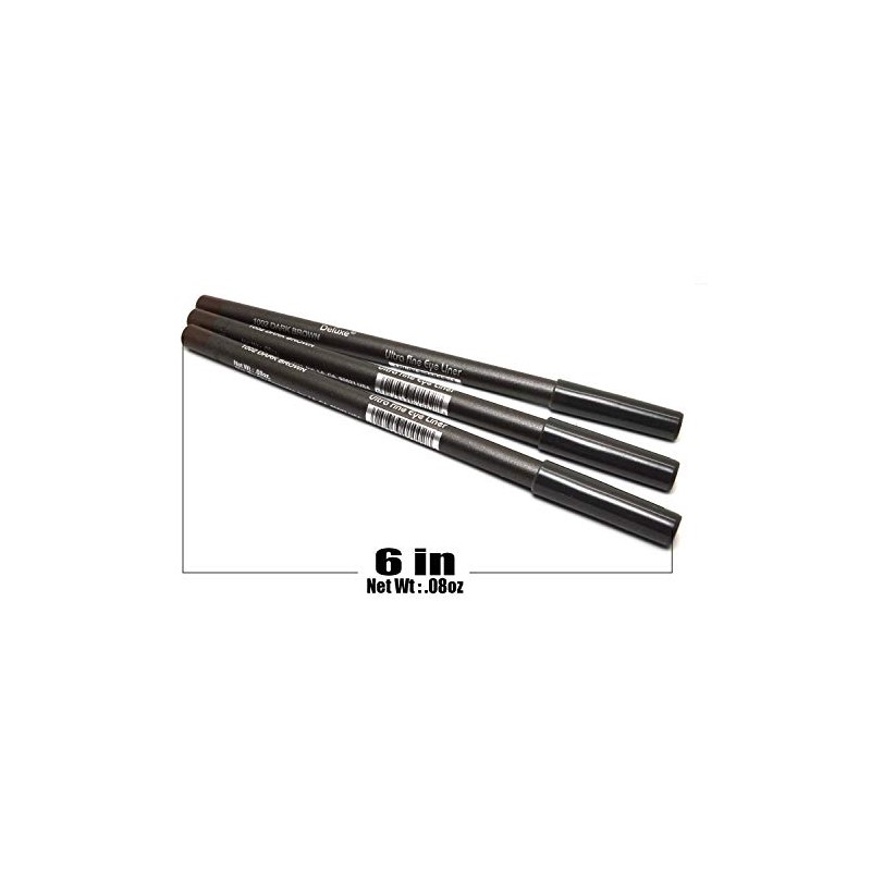 3 Pcs x Italia Deluxe 1002 Dark Brown Ultra Fine