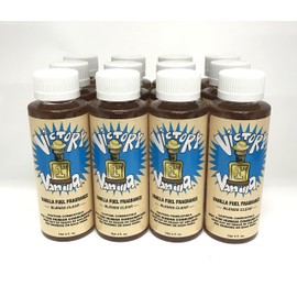 Power Plus Lubricants (12) Vanilla Fuel Fragrance for Car, Motorcycle, ATV