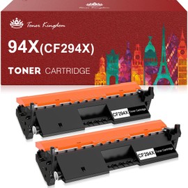 Toner Kingdom CF294X Toner Compatible with HP 94X CF294X 94A CF294A for Laserjet Pro MFP M148dw M148fdw M148, Laserjet Pro M118dw M118 (Black, Pack of 2)