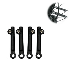 Bike Fenders Support Frame Modification Extension Sleeve Suitable for 20''/24''/26'' Fenders Support Installation Kit 12PCS