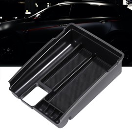 HNYYZL Center Console Tray Compatible with Nissan Rogue 2014-2020 and Rogue Sport 2017-2022 Accessories, Armrest Secondary Storage Box