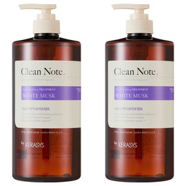 Kerasis Clean Note White Musk Hair Treatment, 1L, 2 bottles / 케라시스 클린노트 화이트머스크 헤어트리트먼트, 1L, 2개