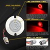 NTHREEAUTO 3 1/4 inch 1157 LED Turn Signals Front Rear