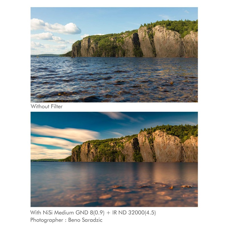 NiSi ND Filter - IR ND32000 (4.5/15 Stop) 75x80mm