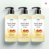 Happy Bath Really Moist Body Milk Lotion 400gx3 Piece Weight