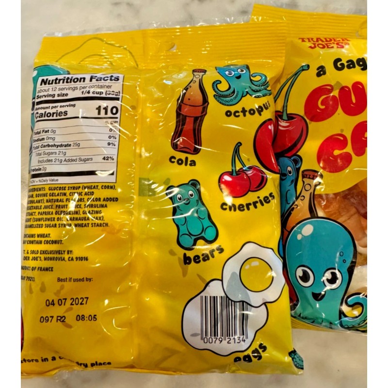Trader Joe's 2 Pack Trader Joe's A Gaggle of Gummy