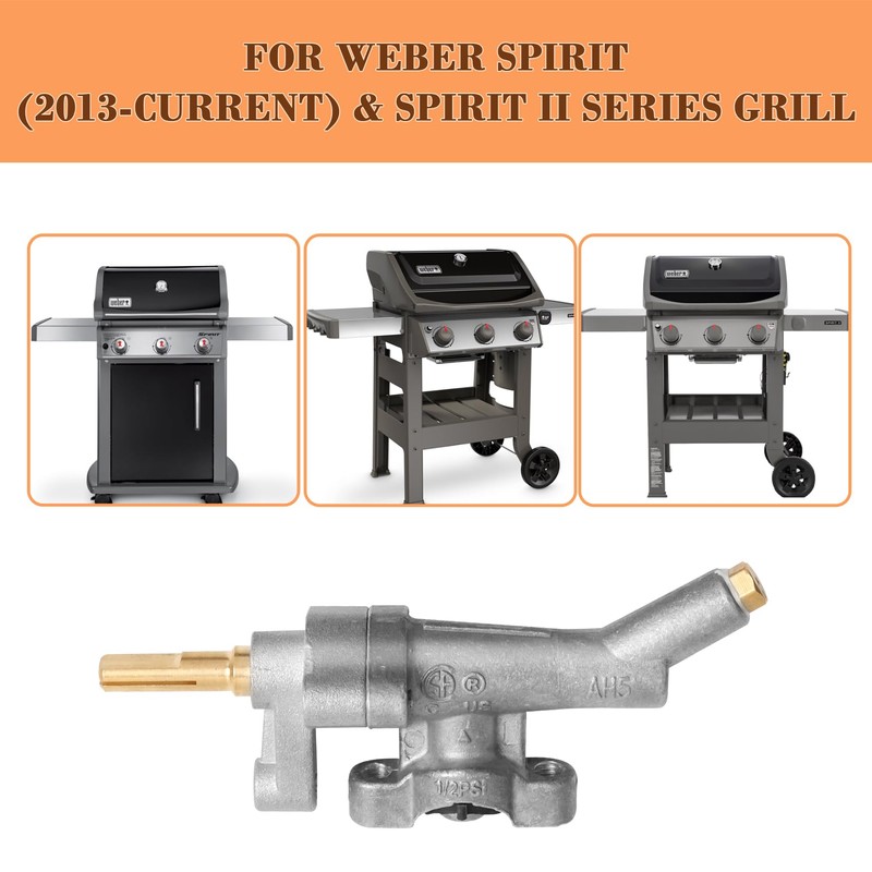 Gas Grill Manifold Main Grill Burner Control Valve Replacement Parts