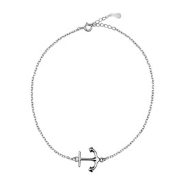 SOFIA MILANI - Women's Bracelet 925 Silver Anchor Pendant, Sterling Silver
