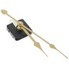 TEHAUX 1set Wall Clock Movement Mechanism Silent Clock Replacement Parts