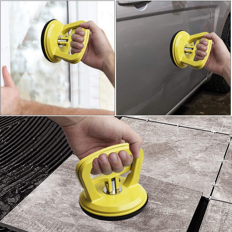 FCHO Glass Suction Cup Heavy Duty Aluminum Vacuum Plate Puller