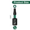 UBESTHS Torx Bit T15, Screwdriver Bits Set 25 Pieces, 1/4