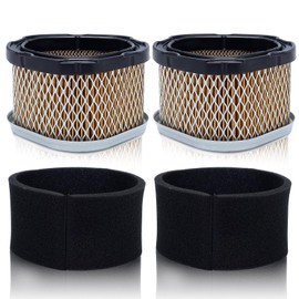 Hipa 12 083 05-S Air Filter for Kohler 12 083 05, 12 083 05-S1, 12 083 14, 12 883 05-S1, John Deere GY20574 M92359 AM121608 2Pack